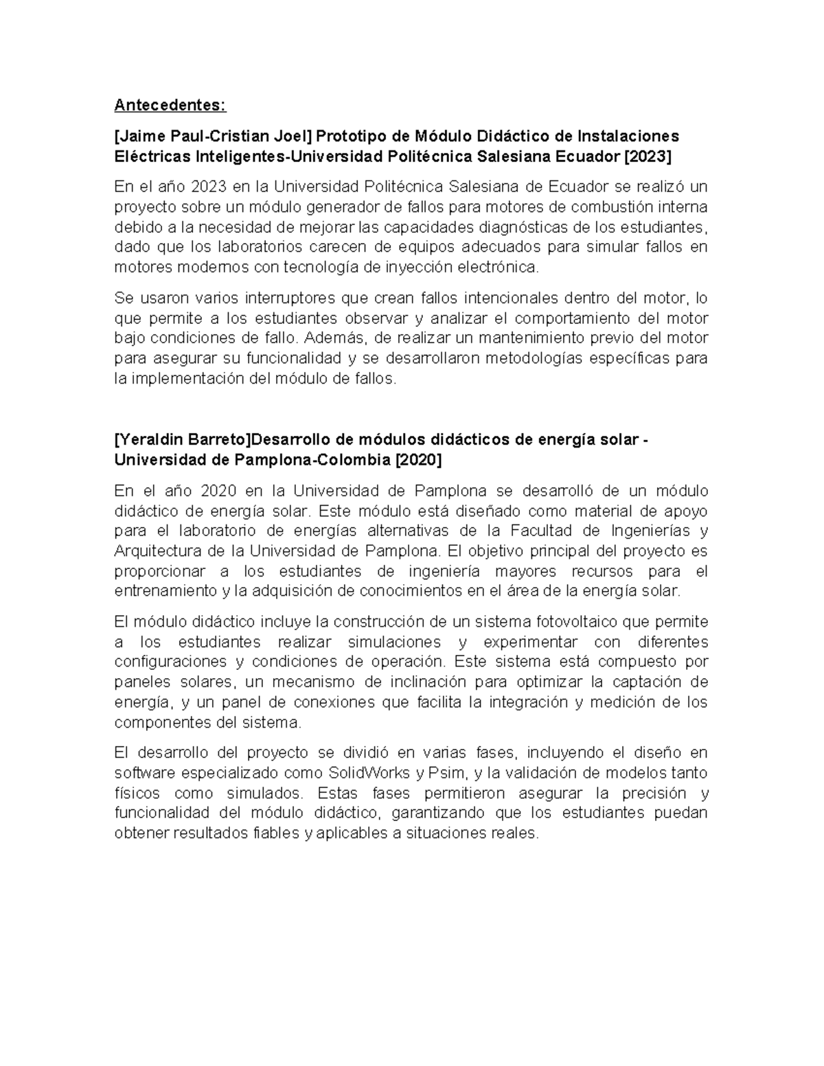 Antecedentes - apuntes de clase - Antecedentes: [Jaime Paul-Cristian ...
