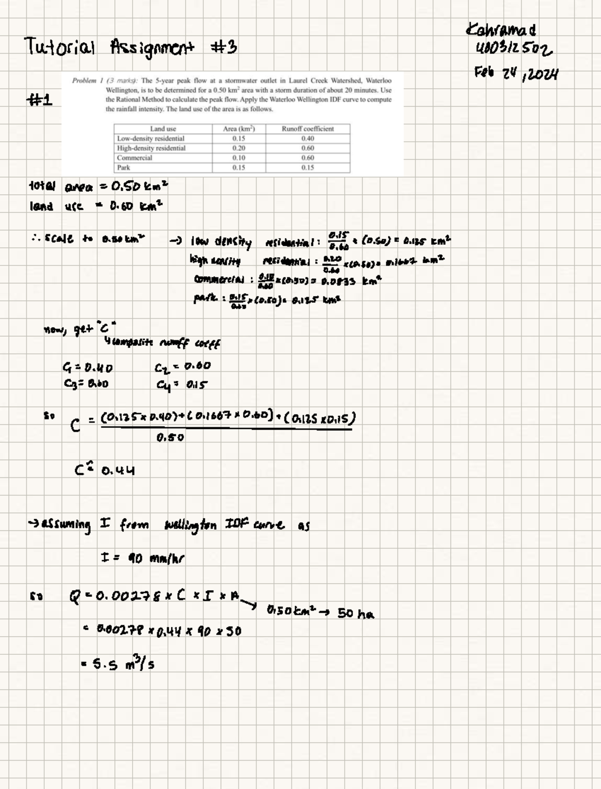 4L04 Tutorial Assignment 3 400312502 - Kahramad Tutorial Assignment 3 1 ...