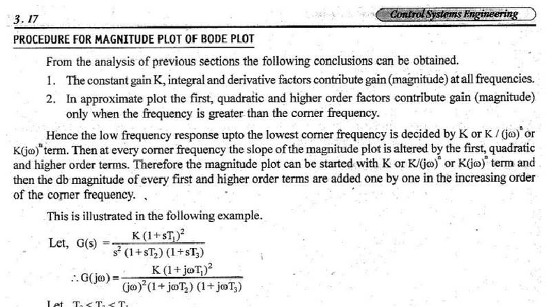 Bode Plot - Notes on Magnitude Plot Procedure (ENGR 317) - Studocu