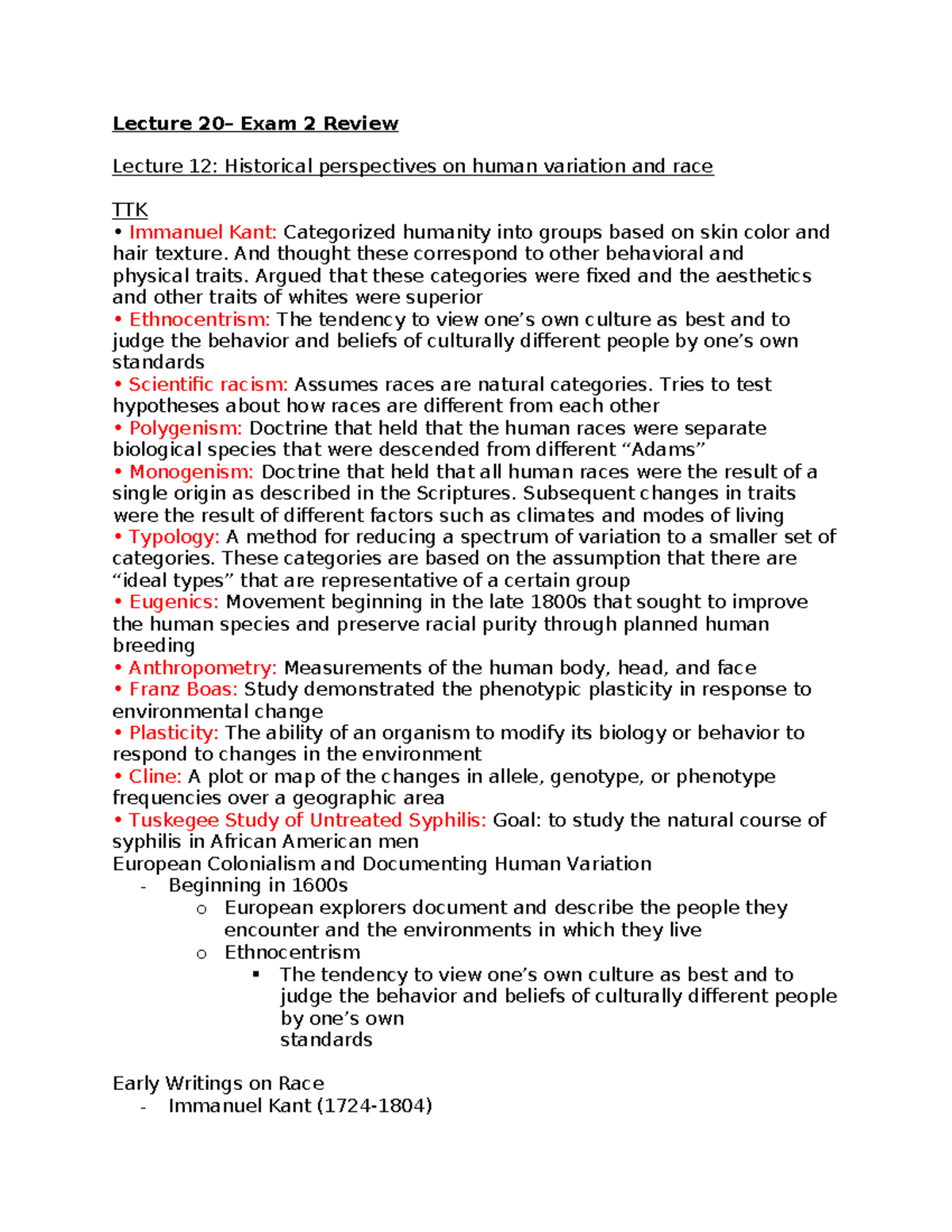 Lecture notes on biological adaptations, stress response, and health ...