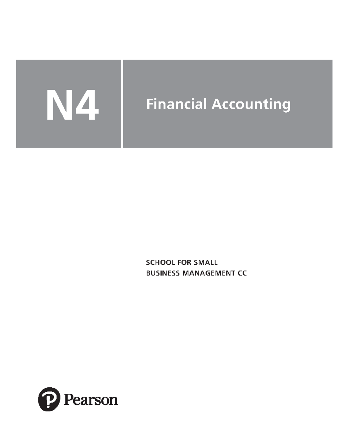N4 Financial Accounting: Key Concepts and Principles for SMB Management ...