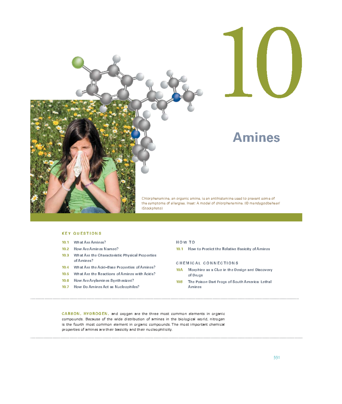 Chapter 10: Amines - Understanding Properties, Reactions, and ...