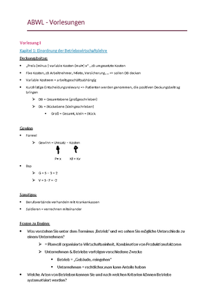 Plankostenrechnung - Erklärung und Übung - Die Kostenrechnungssysteme ...