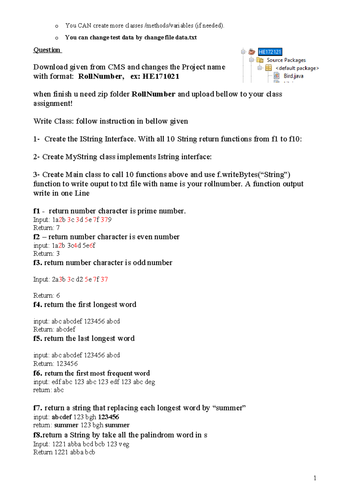 Lab6 - Class and Method Implementation Instructions - Studocu