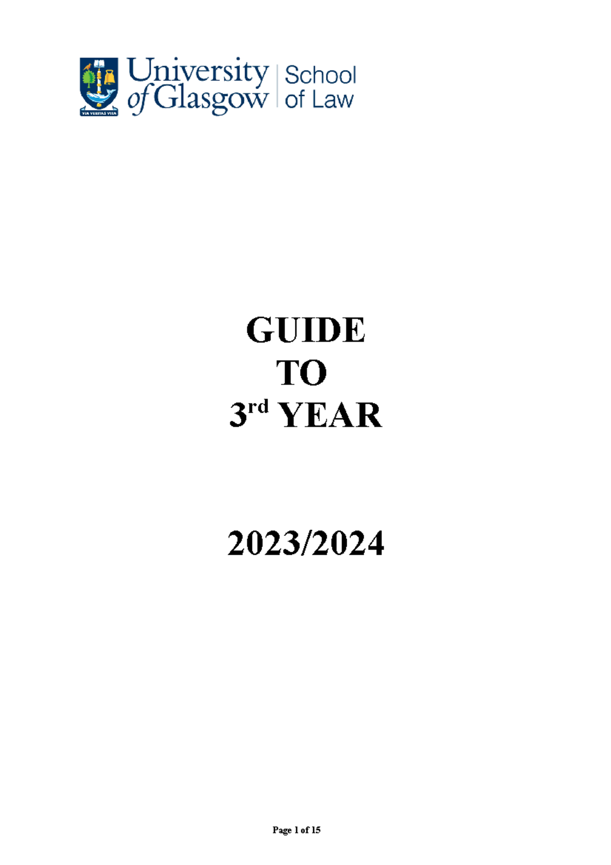 Level 3 Guide for LLB Students: Key Info for 2023-24 Academic Year ...