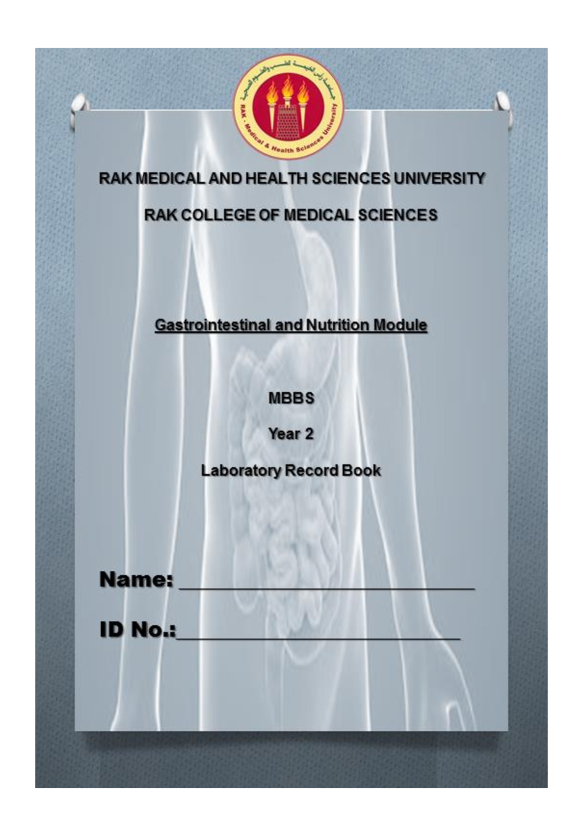 GIT Module Practical Manual 20-21: Anatomy and Pathology Exercises ...