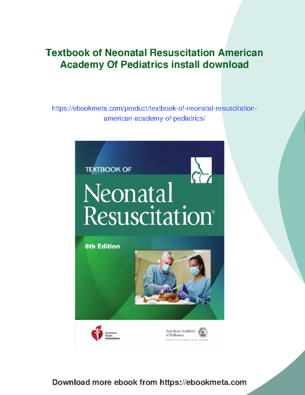 Neonatal Resuscitation Program Essentials: AAP Guidelines & Skills ...