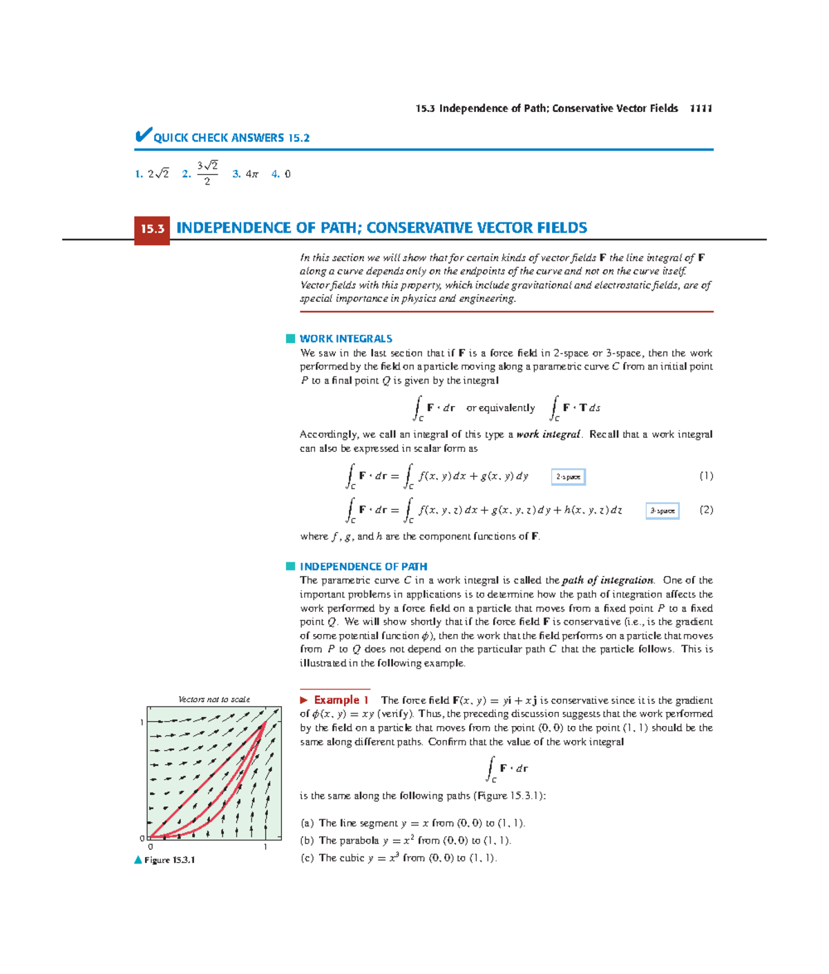 Calculus Anton C15: Independence of Conservative Vector Fields - Studocu