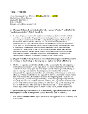 AVM1 Task 1- Olivia Gahagan - AVM1 Task 1 Olivia Gahagan 01076645 ...