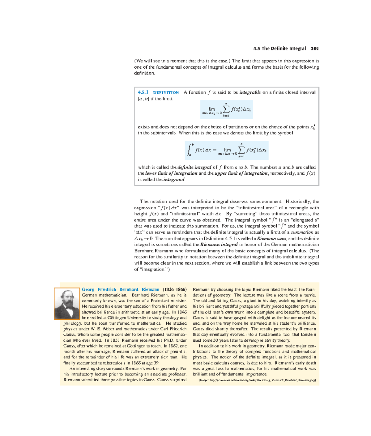 Calculus (C04) Lecture Notes: The Definite Integral Explained - Studocu