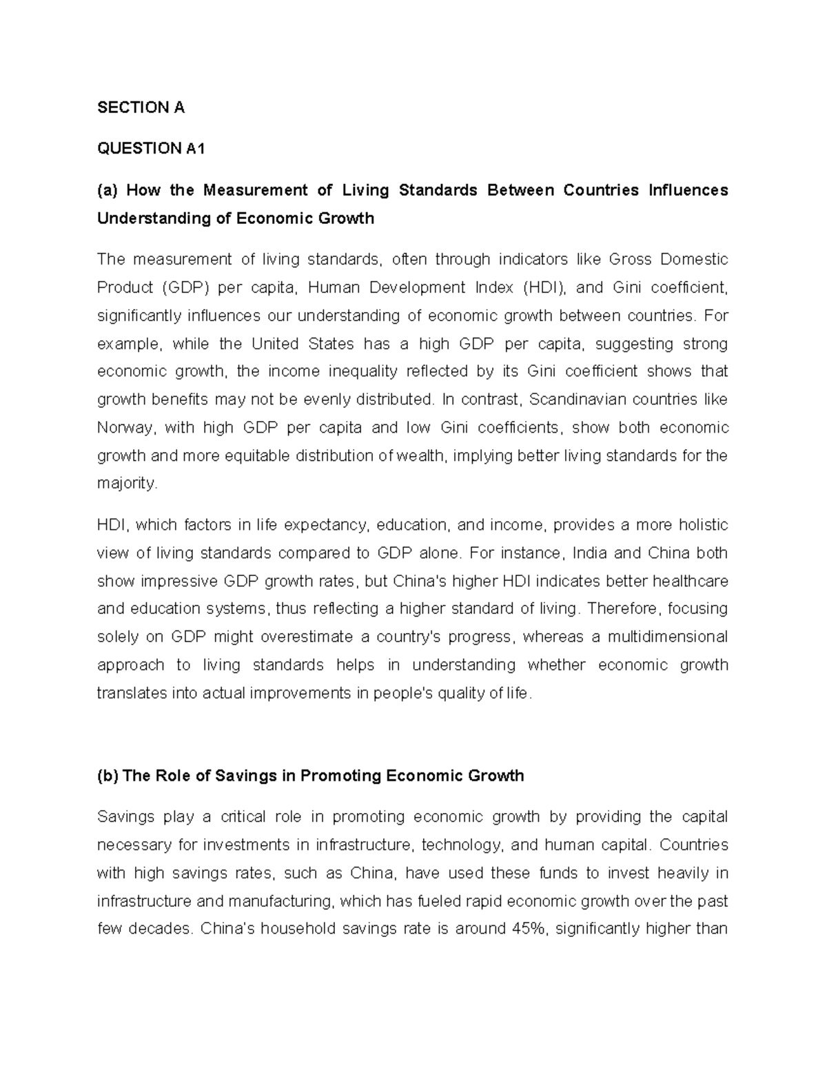 ECS3709 Assignment 5: Economic Growth and Inflation Analysis - Studocu