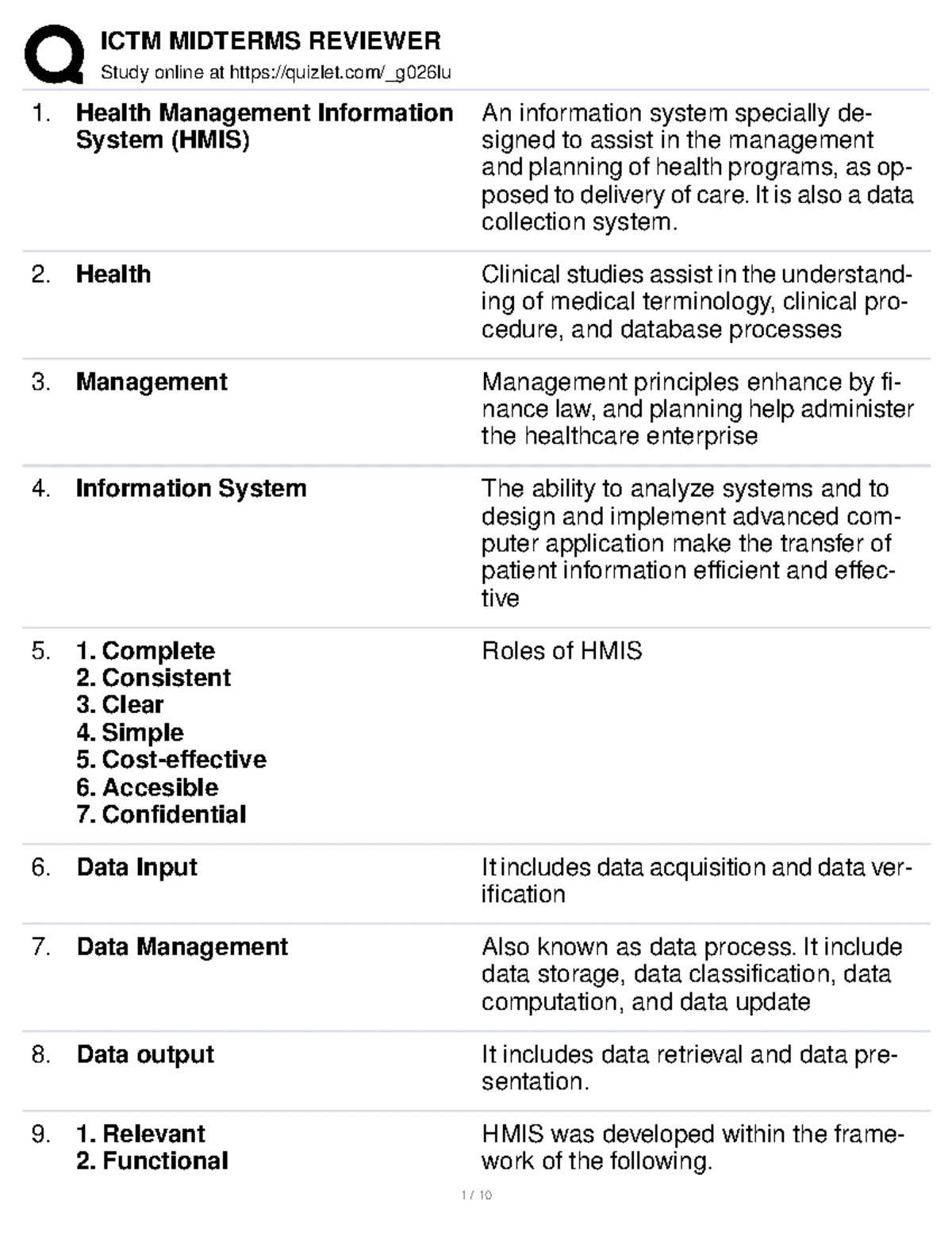 Lesson 7: HMIS Monitoring & Evaluation - Key Concepts & Insights (ICTM ...