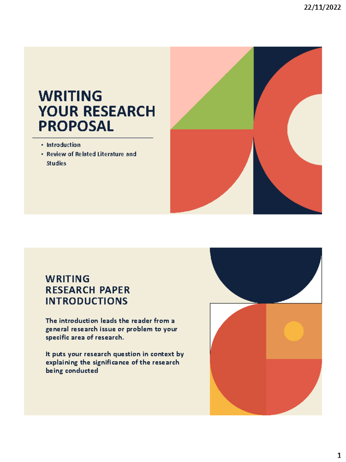 Writing-THE-research-paper-introduction - WRITING YOUR RESEARCH ...