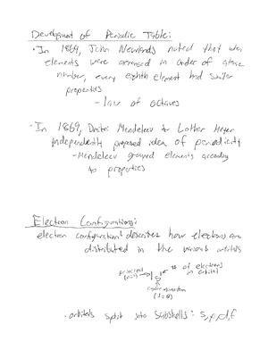 Chem 111 Ch 2 atoms and the periodic table practice questions - I ...