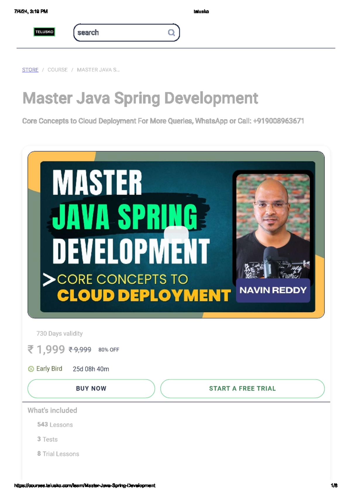 Full Revision Notes for Master Java Spring Development Course - Studocu