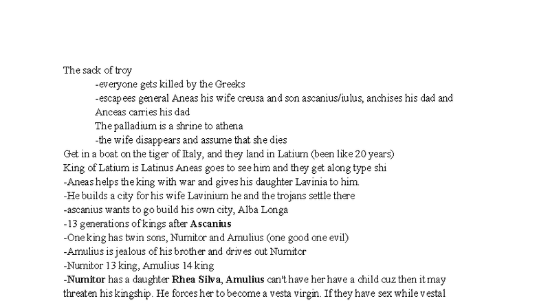 Roman Notes: The Rise and Fall of the Roman Empire (HIST 101) - Studocu