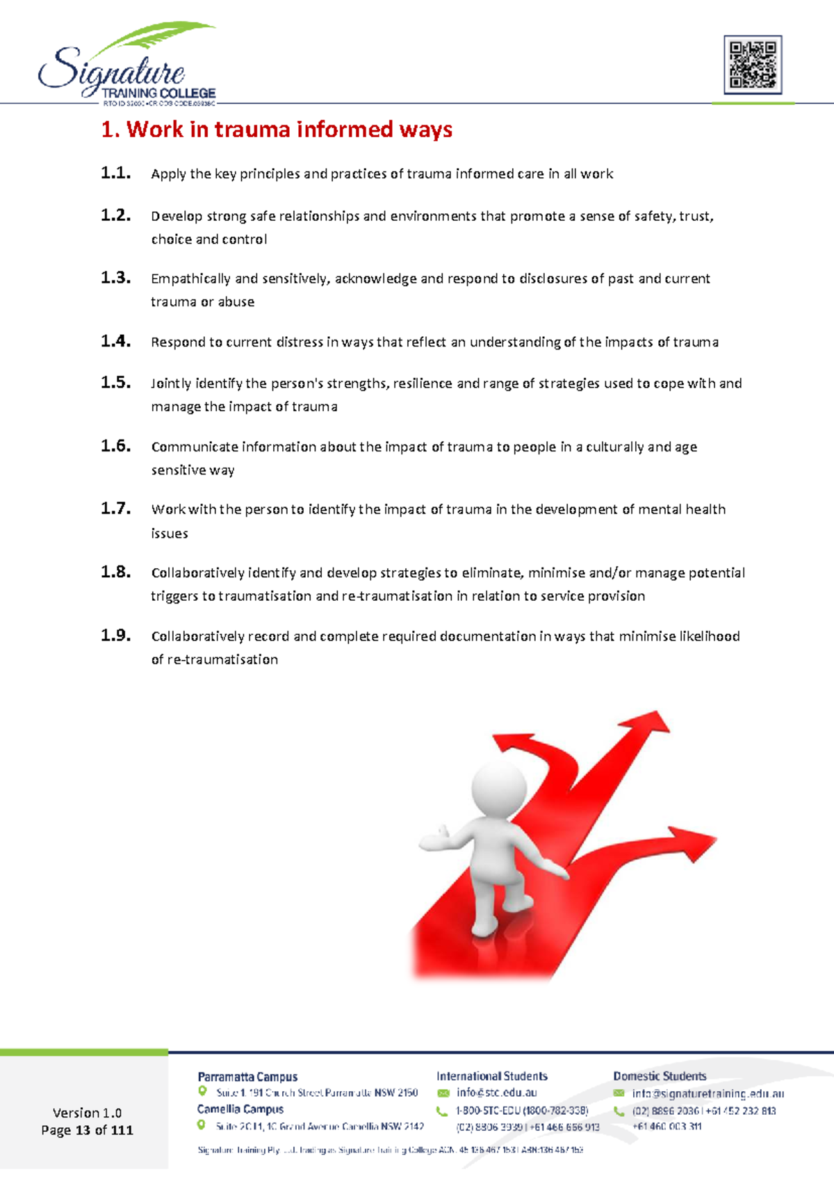 CHCMHS 013 Learner Guide: Principles of Trauma Informed Care - Studocu