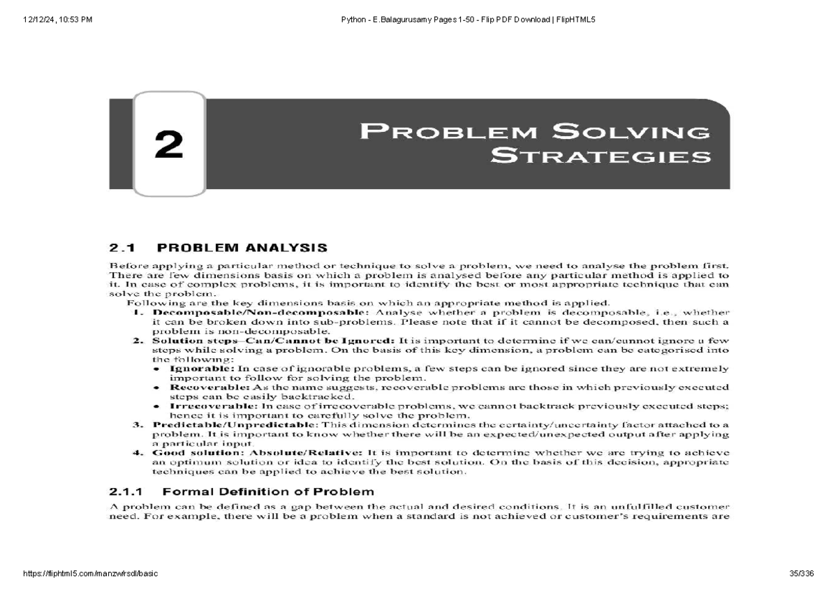 Unit 1 Notes - 12/12/24, 10:53 PM Python - E Pages 1-50 - Flip PDF ...