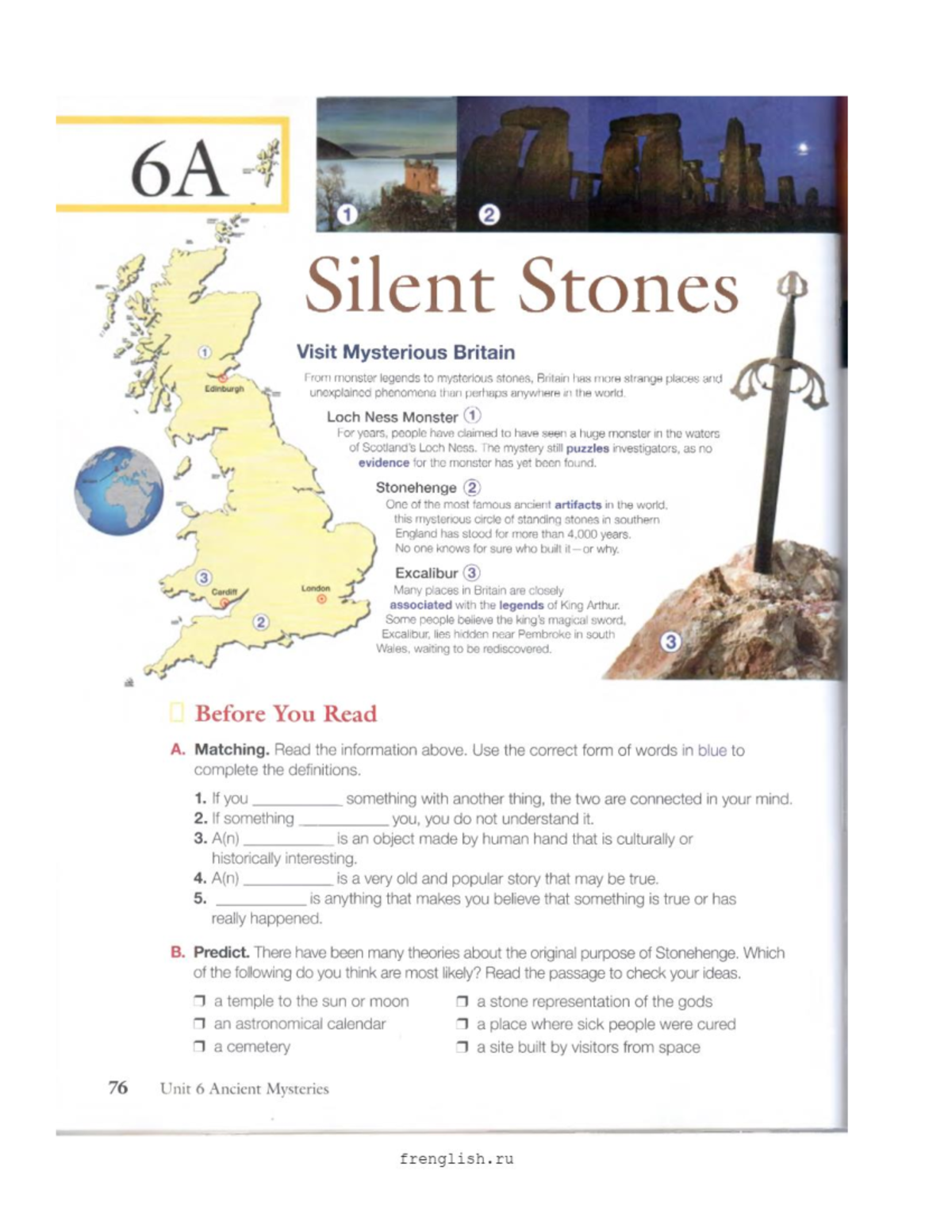 6A Silent Stones: Exploring Britain's Ancient Mysteries and Legends ...