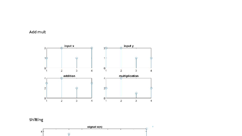 Add Mult Input Signals and Operations - DC Exp - Studocu