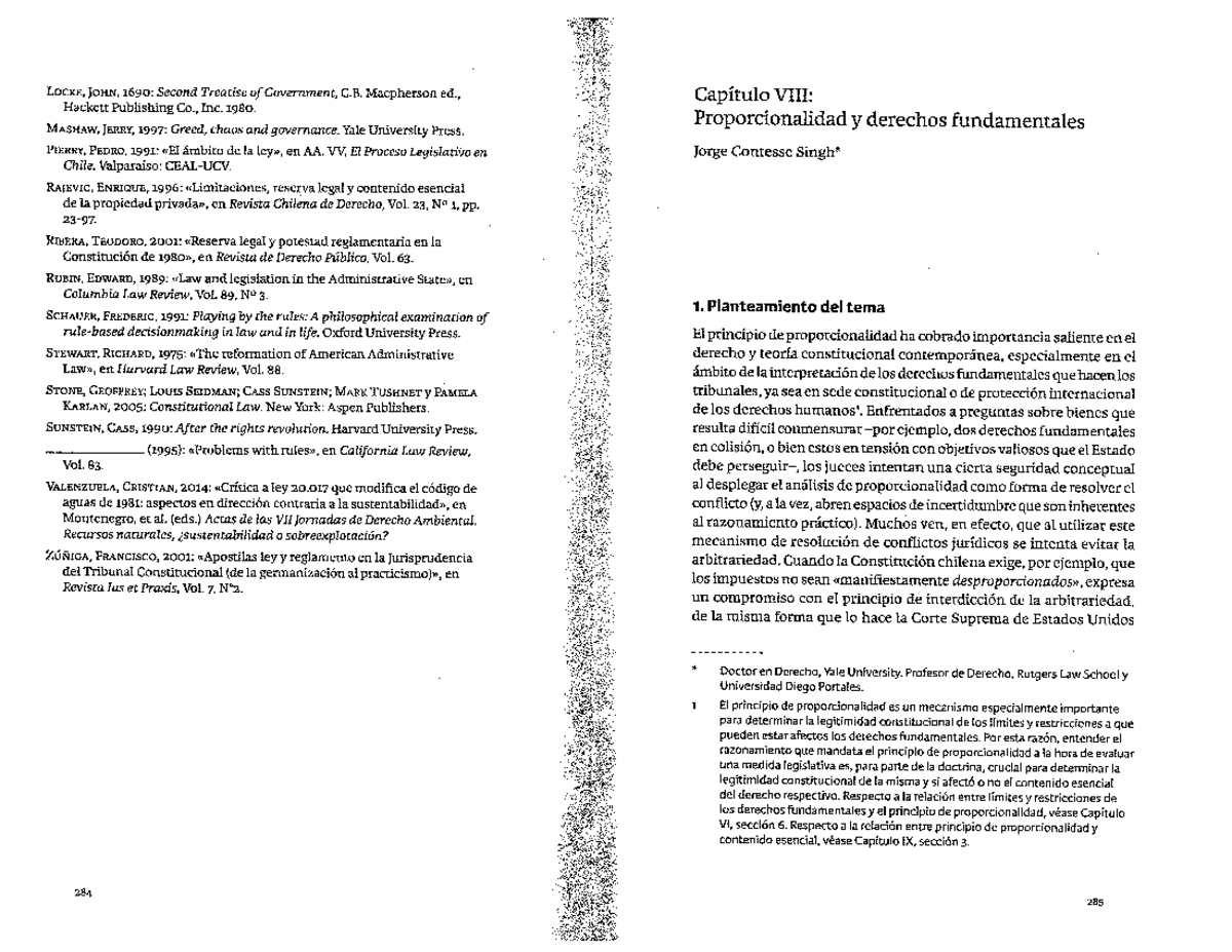 Comprehensive Study on Proportionality and Fundamental Rights (Law 101 ...