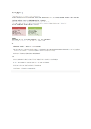 Session 2 Process Analysis Part 2 - Process Analysis Part II A ...