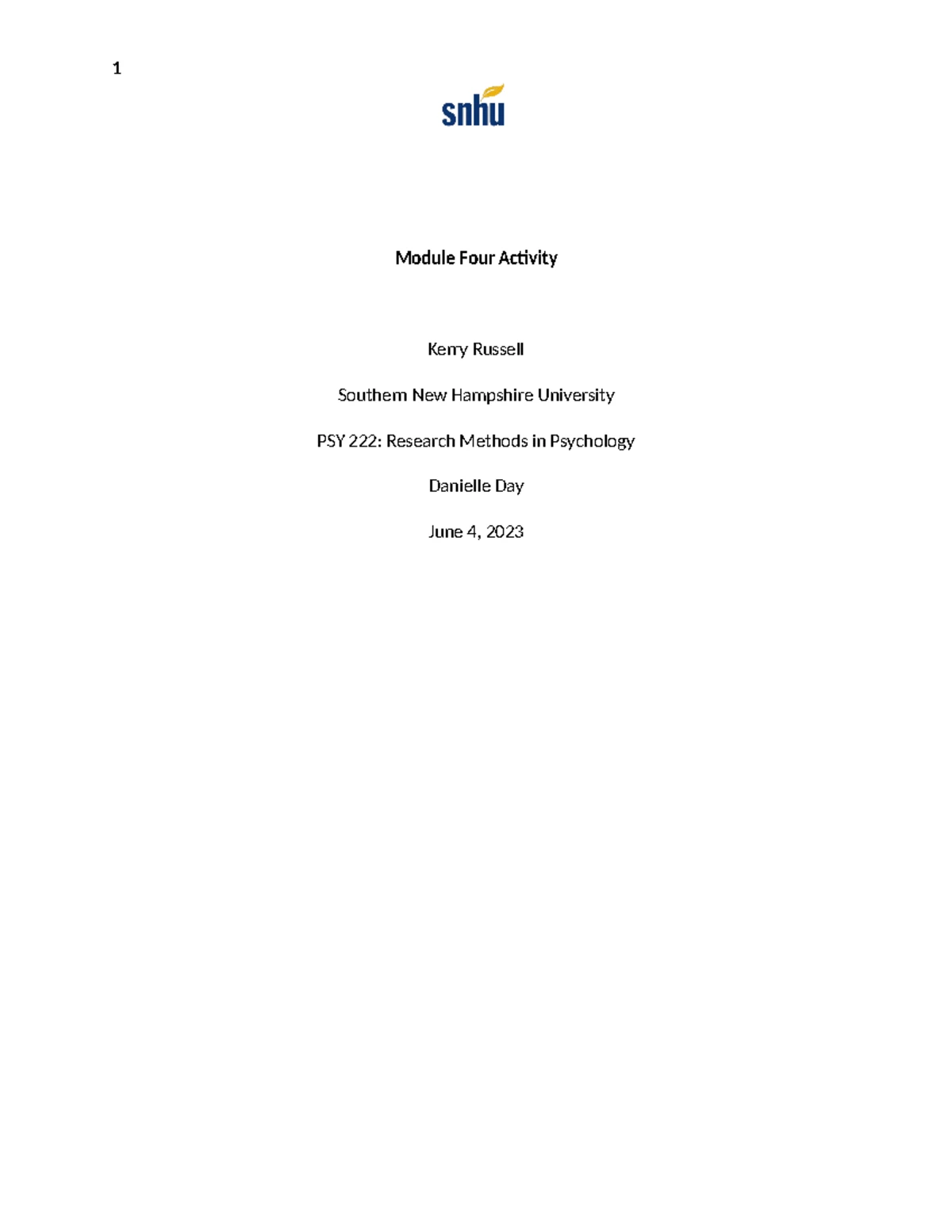 PSY 215 Module 5 Milestone: Analyzing Dissociation's Impact - Studocu