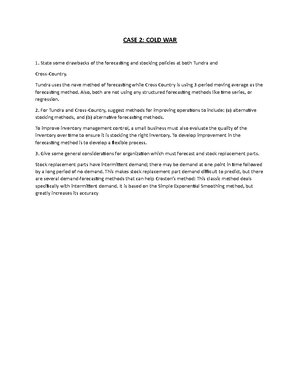 SCMA 1001 Chapter 1 Questions - CHAPTER 1 QUESTIONS What four things do ...