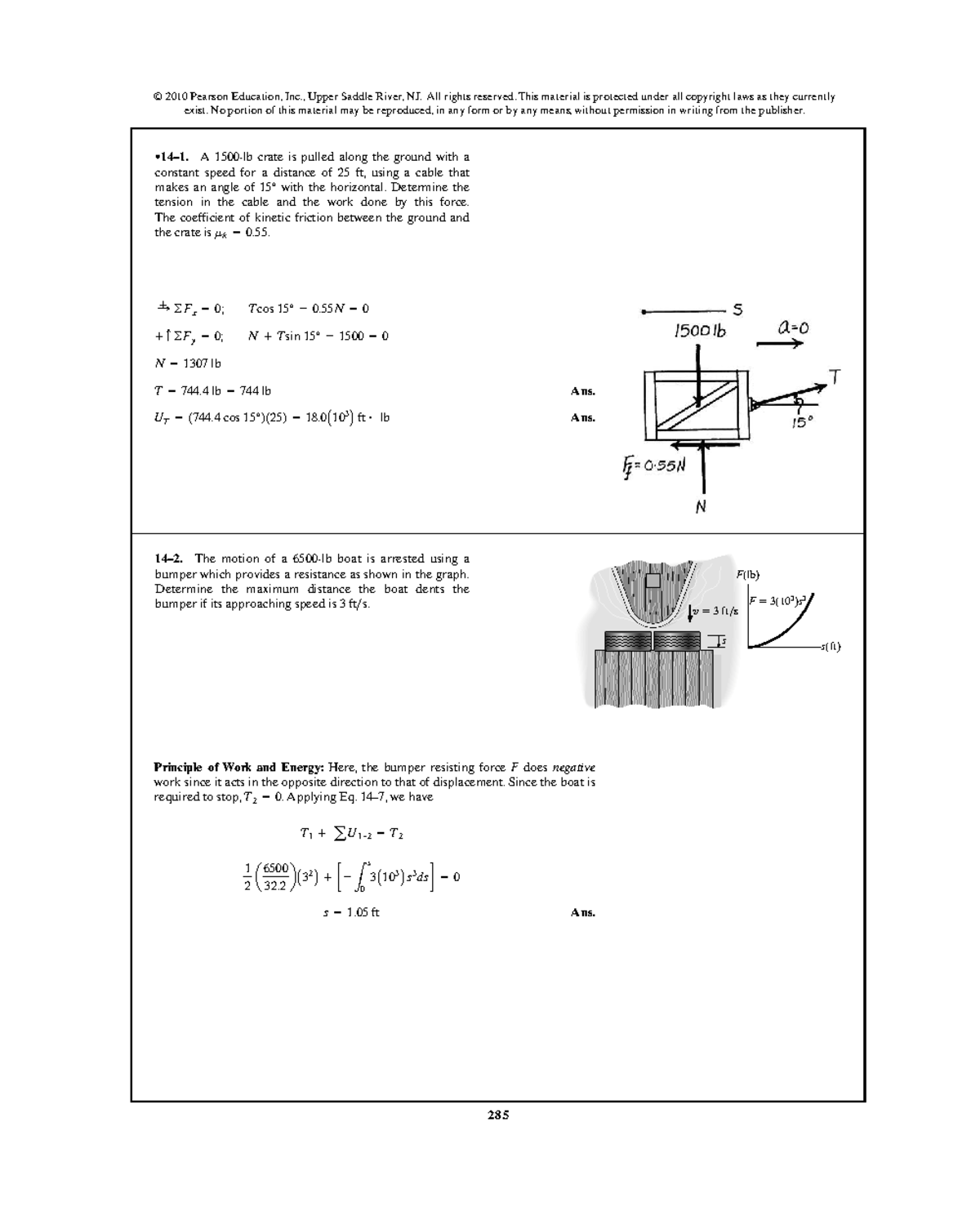 Chapter 14 - Additional Material for Physics 101: Work and Energy ...