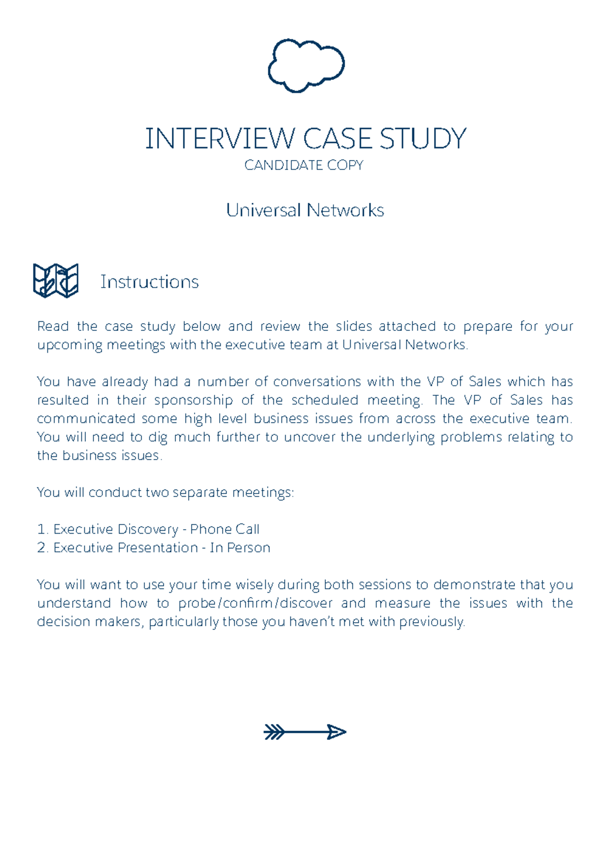 Interview Case Study - Candidate Copy (7) (1) - INTERVIEW CASE STUDY ...