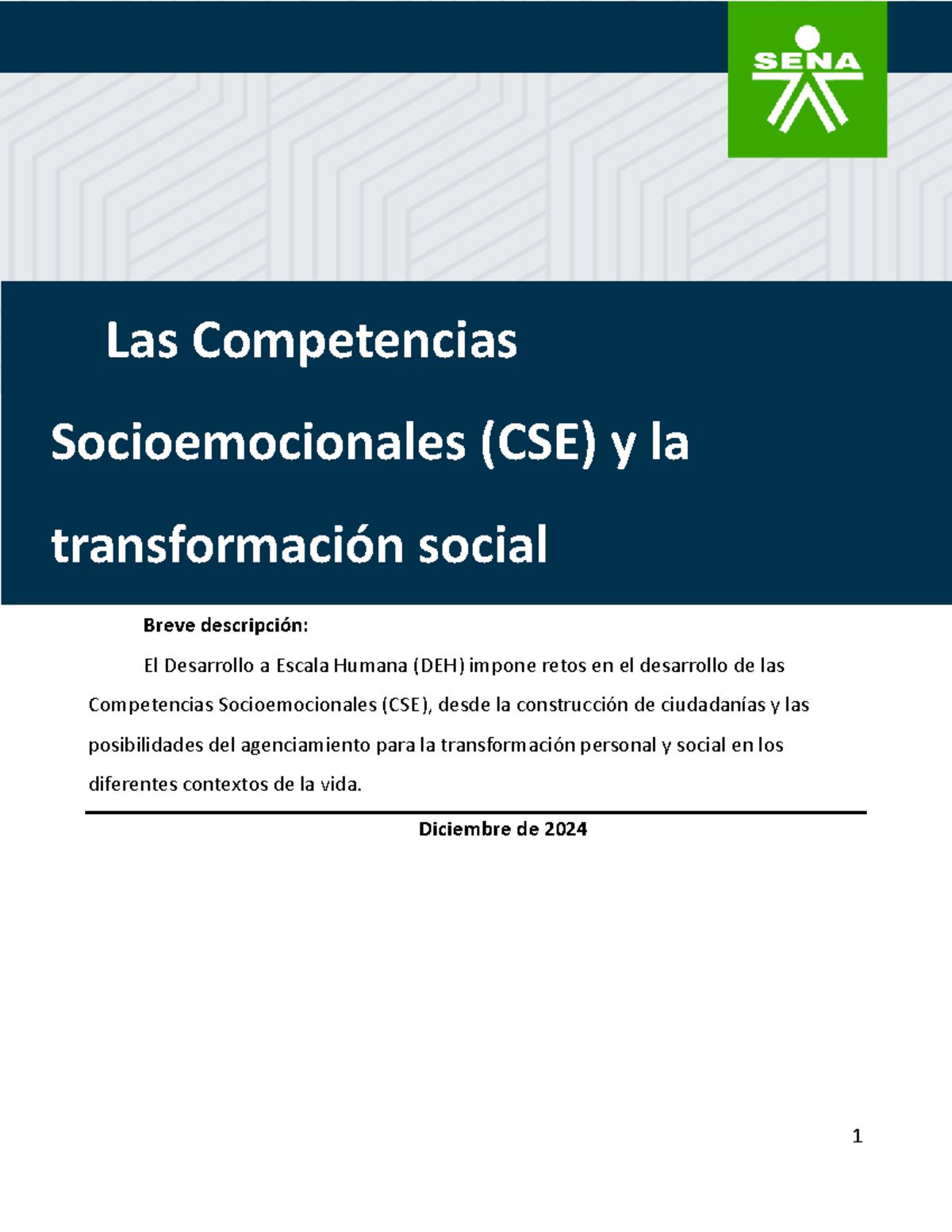 Las Competencias Socioemocionales (CSE) y su Impacto en la ...