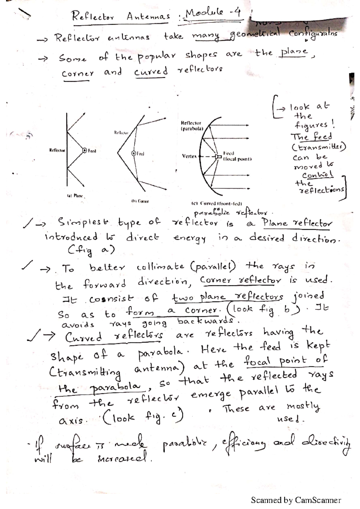 Parabolic Reflector Antennas: Key Concepts and Design Notes - Studocu