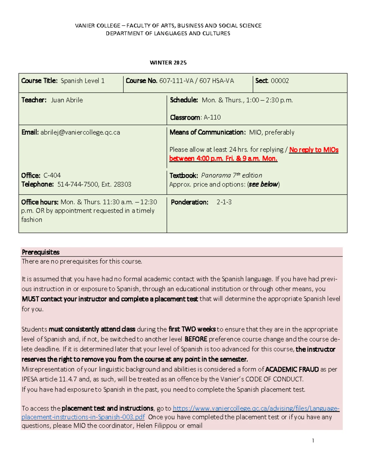 Answers for SPAN 101 EXAM 1 Practice Level 1 Spanish - Studocu