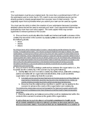 [Solved] Apply critical thinking and strategic decisionmaking to ...