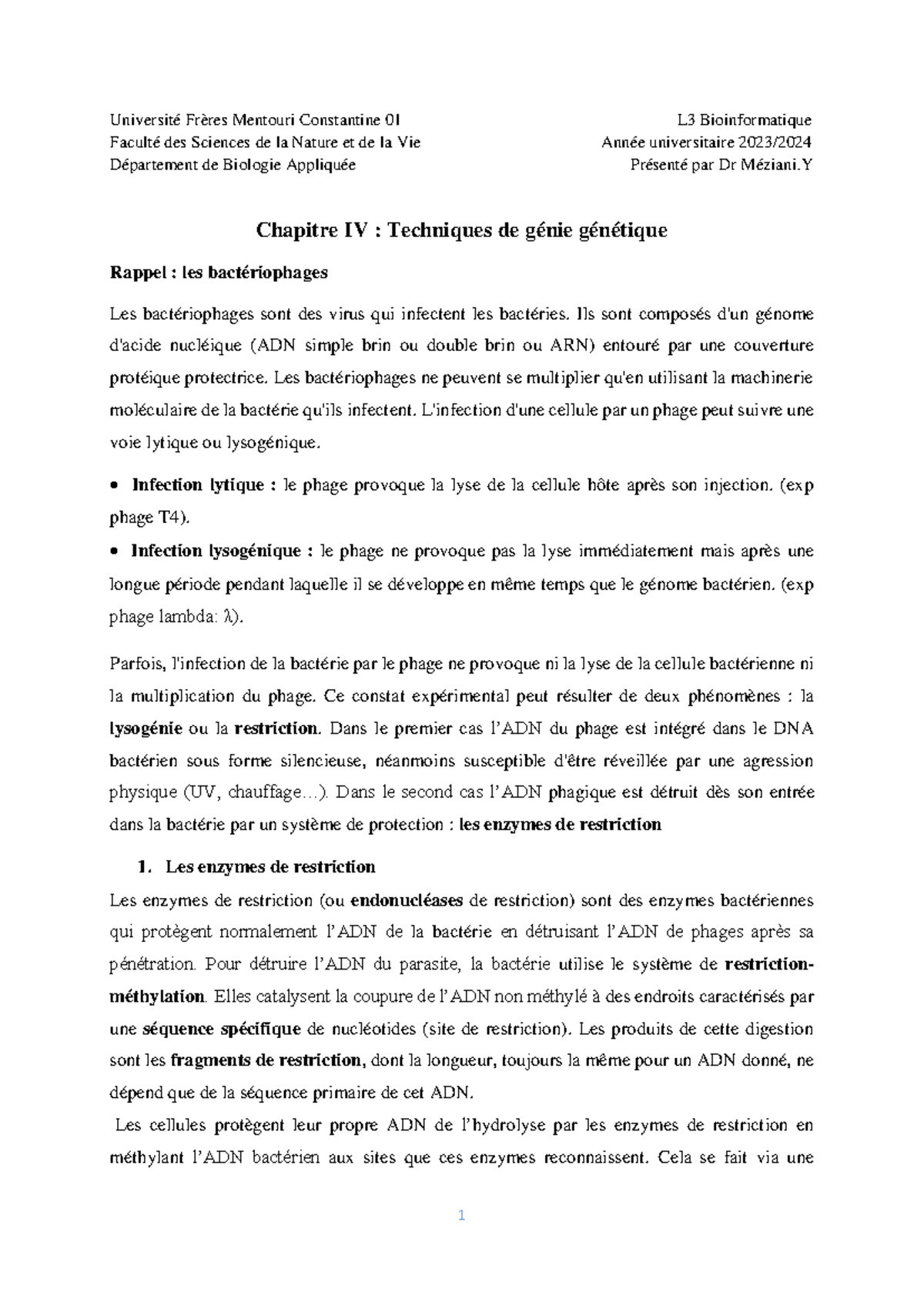 chapitre-iv-techniques-de-g-nie-g-n-tique-l3-bioinformatique-studocu