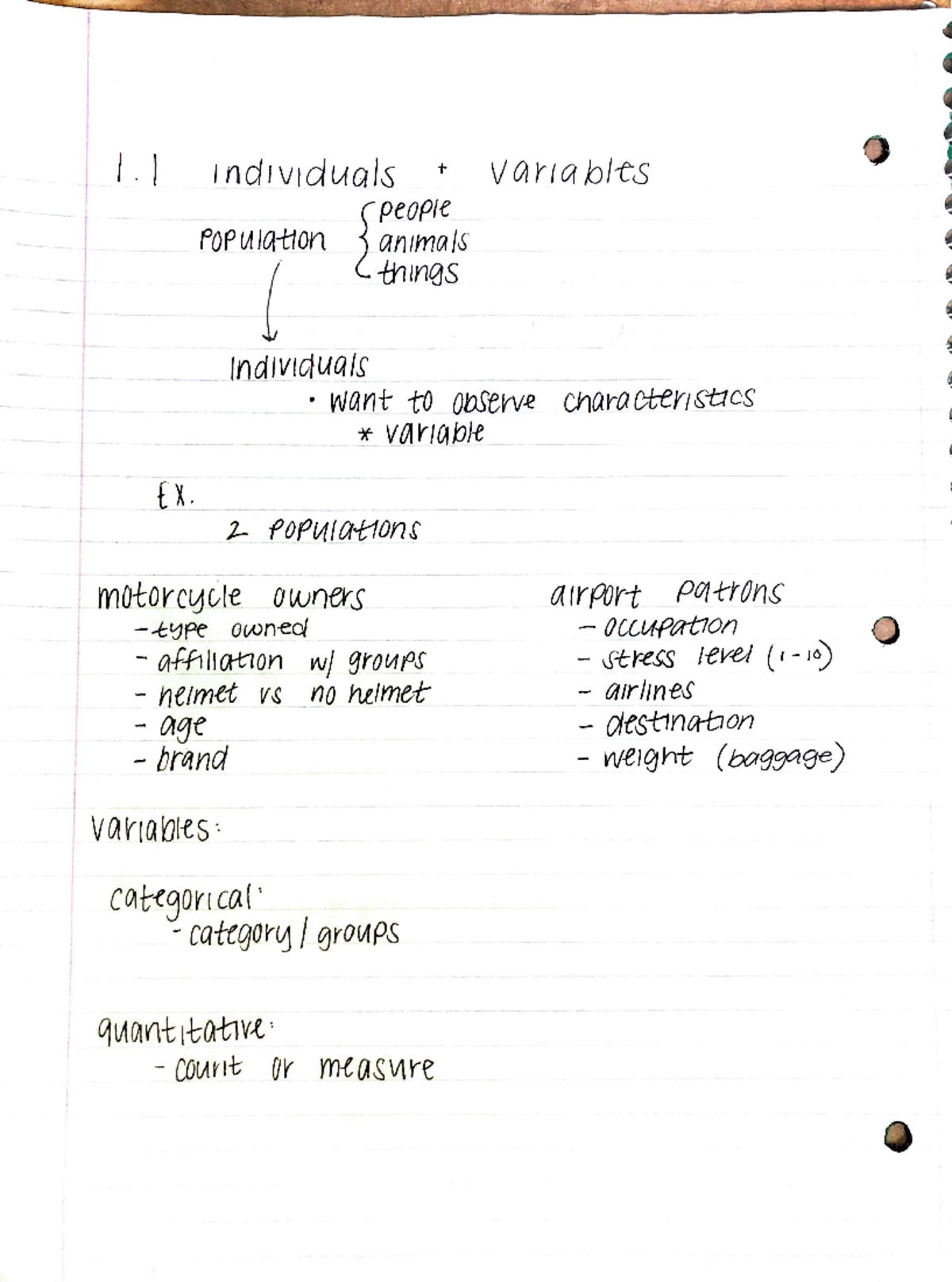 STAT-130 Final Exam Lecture Notes on Elementary Statistics - Studocu