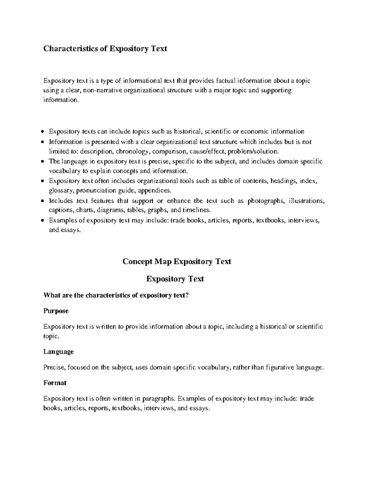 Expository Writing: Definition and Types Explained - Studocu