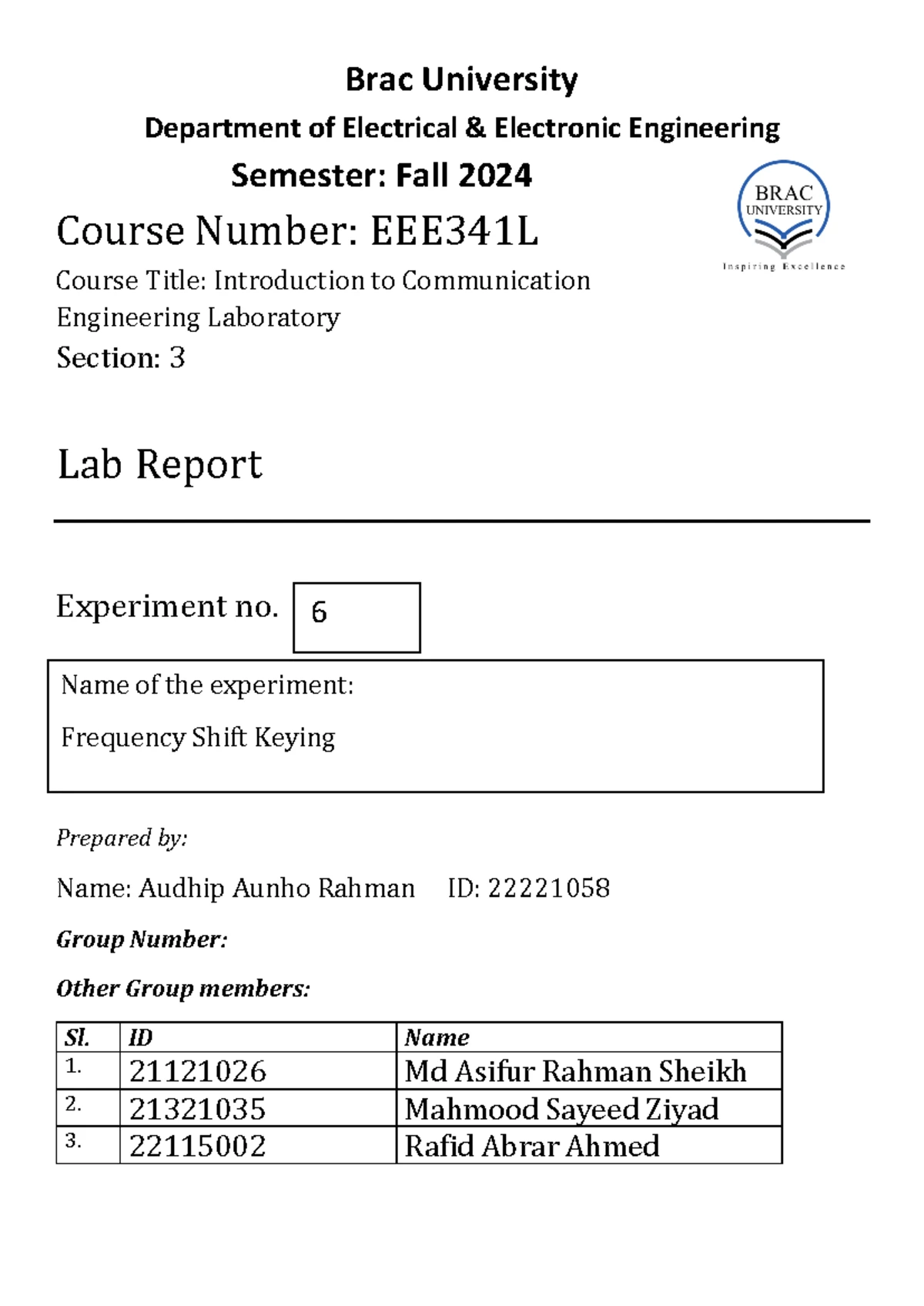 EEE341 SEC3 Group 4 - solve - Brac University Department of Electrical ...