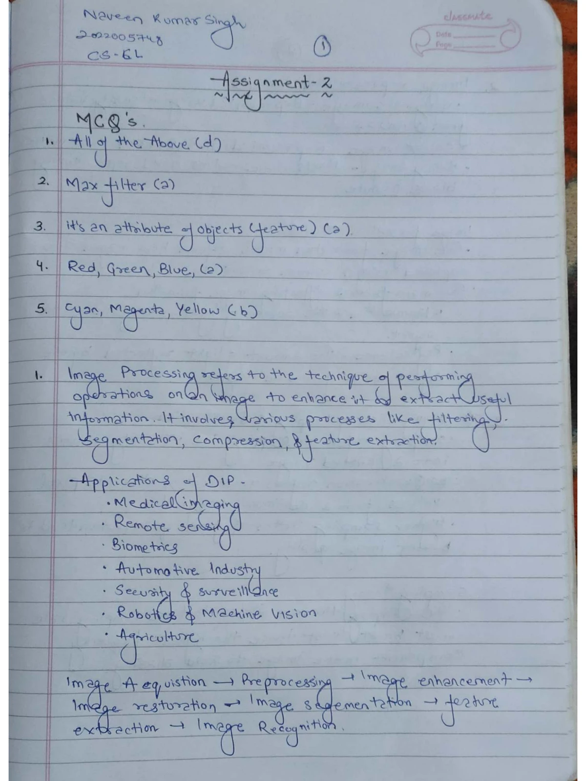 Deep Learning Assignment 1 - Course Code: TD-2022358 - Studocu