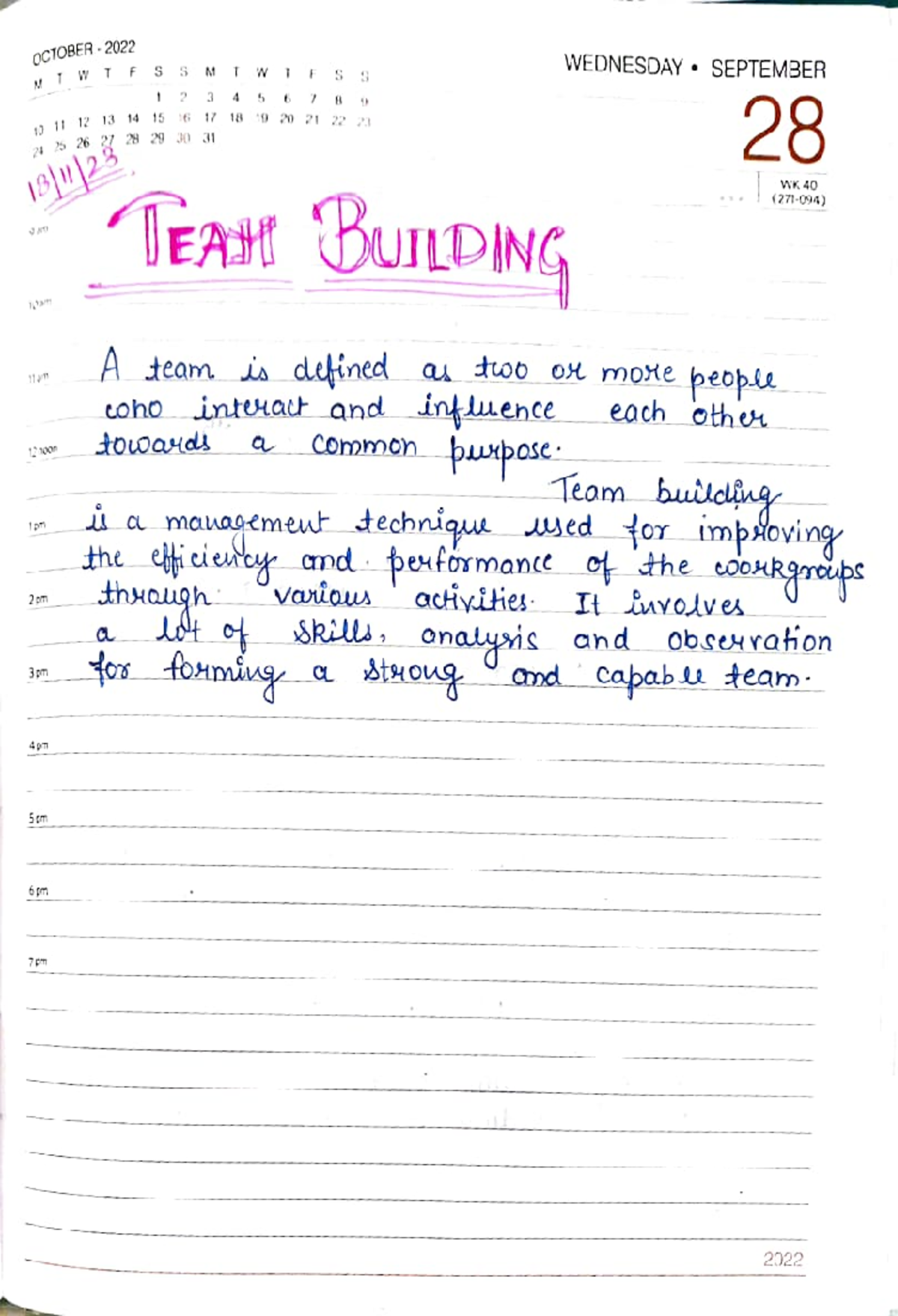 Leadership and Management Unit II: Team Building Techniques and ...