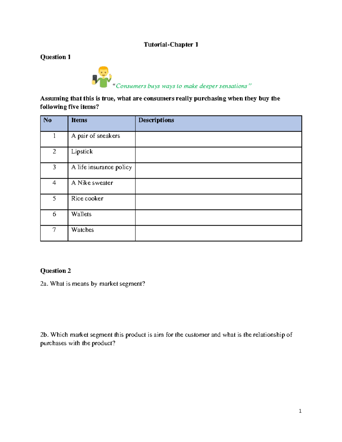 Chap1 - Market Segmentation Tutorial 2: Consumer Insights & Analysis ...