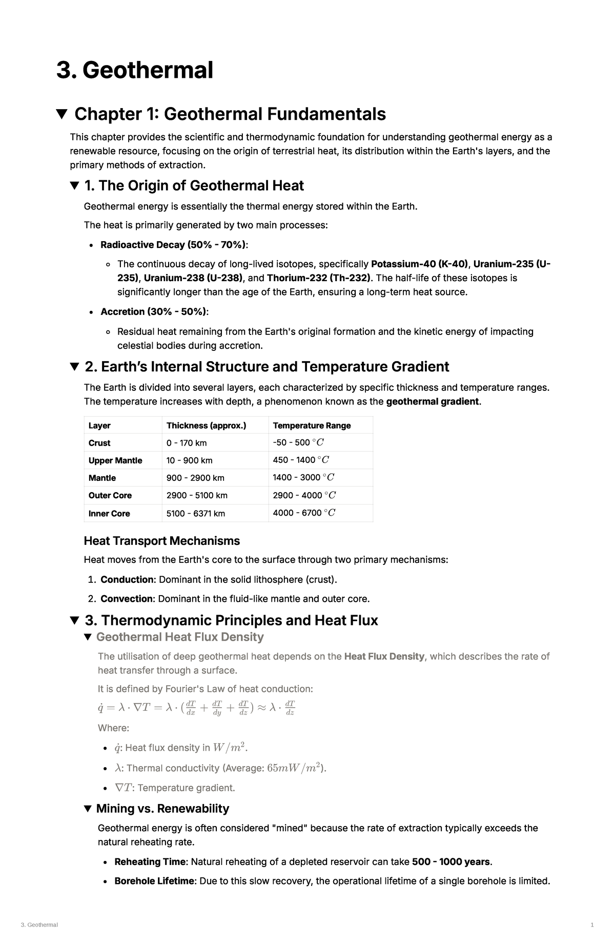 3. Geothermal Energy: Fundamentals, Applications, and Future Trends ...
