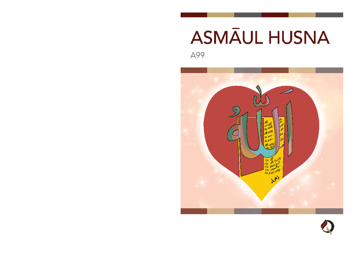 Asmaul Husna A99: Attributes of Mercy and Their Benefits - Studocu