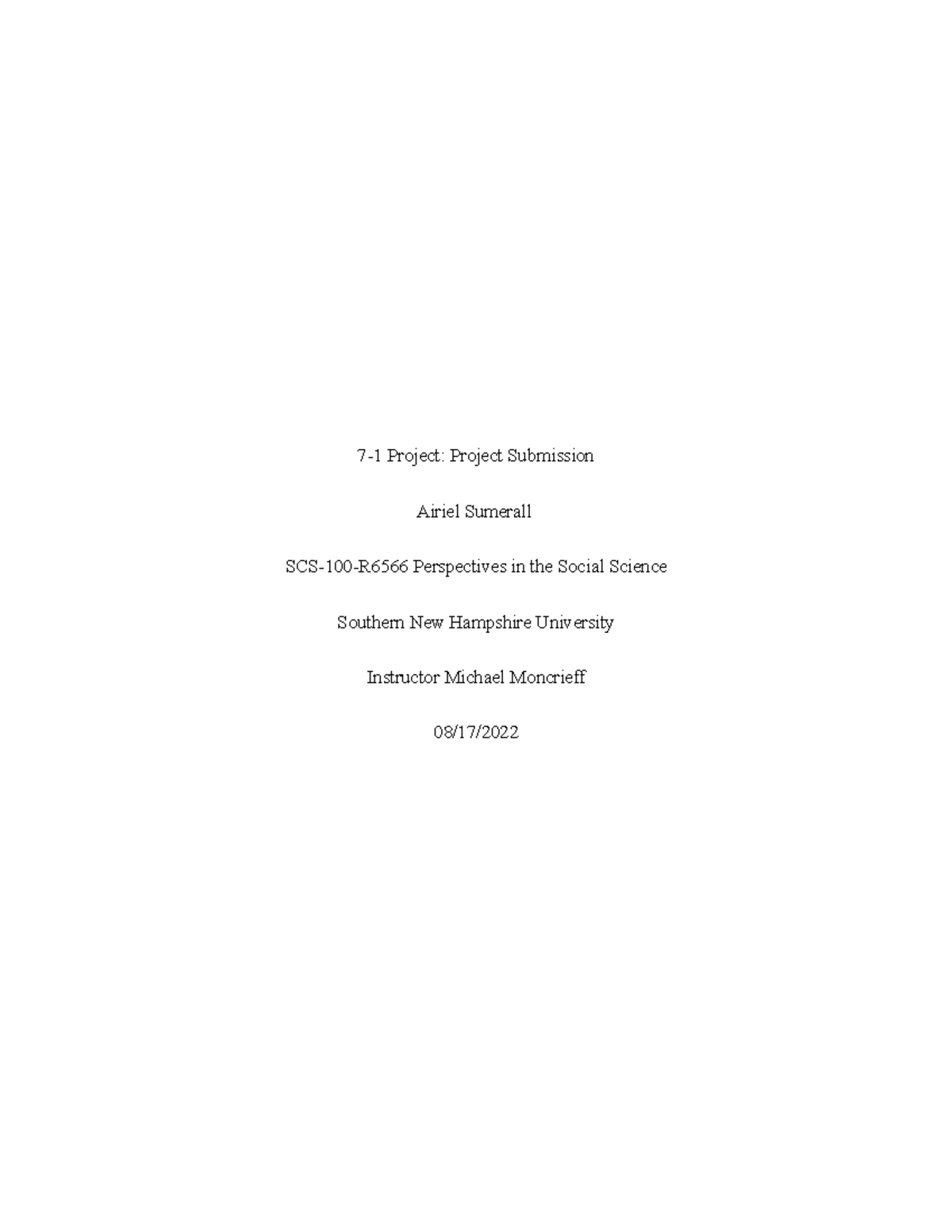 SCS 100 Project Module 7: Advertisement Analysis and Social ...