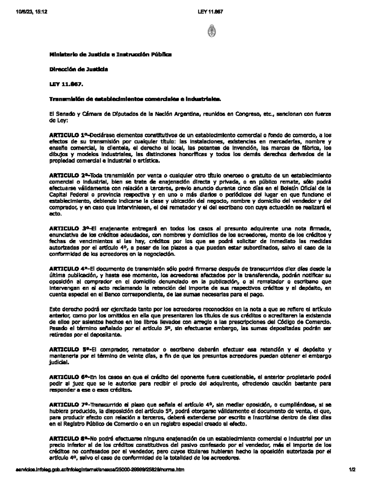 Resumen de la Ley 11 867 sobre - Thumb 1200 1553 