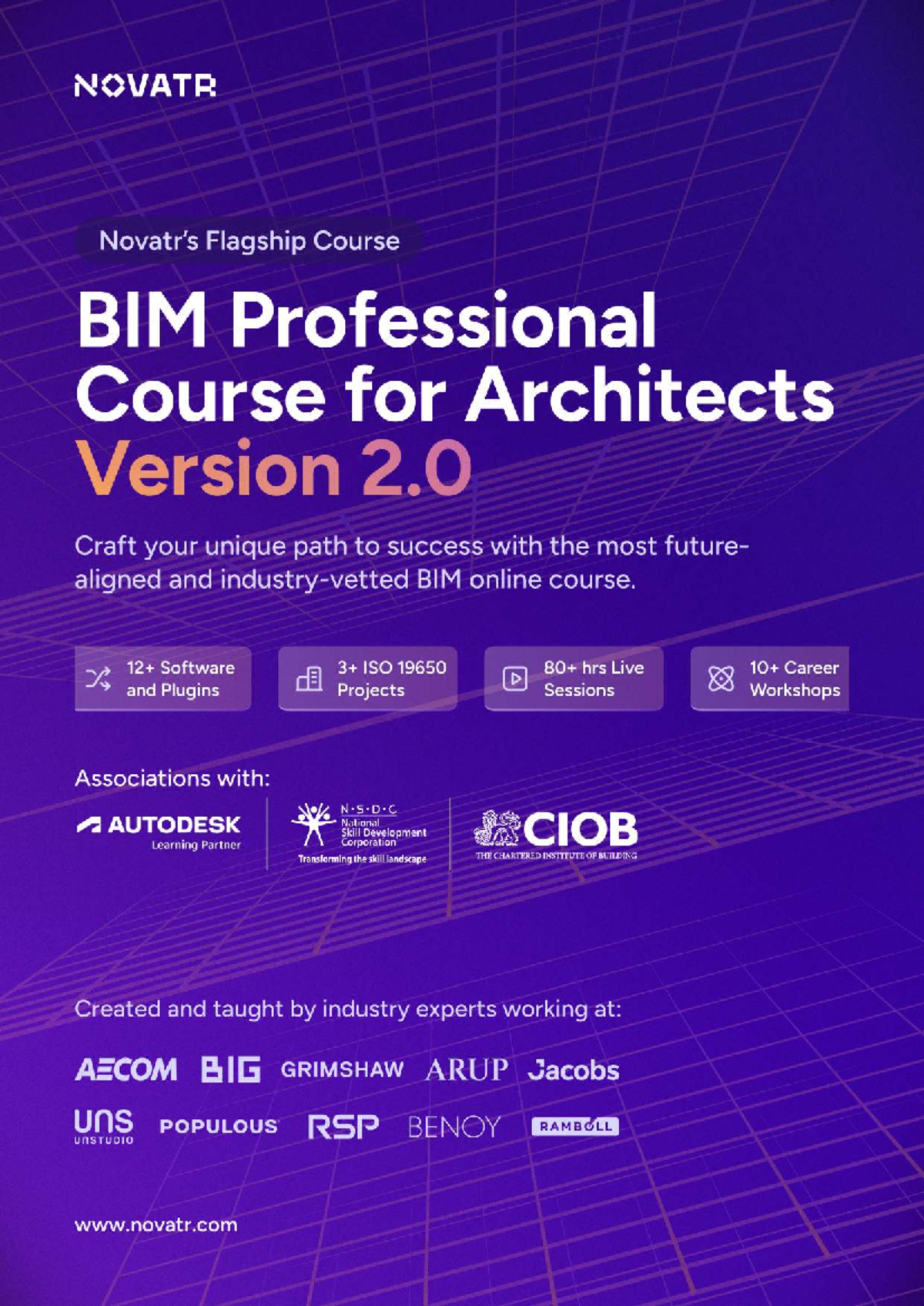 Bim building information modelling course structure - NOVATR Flagship ...