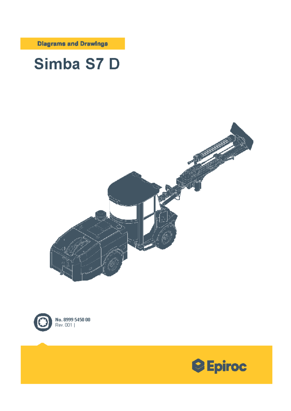 Simba S7 D 5450 00 Diagrams & Drawings - Epiroc Electrical & Pneumatic ...