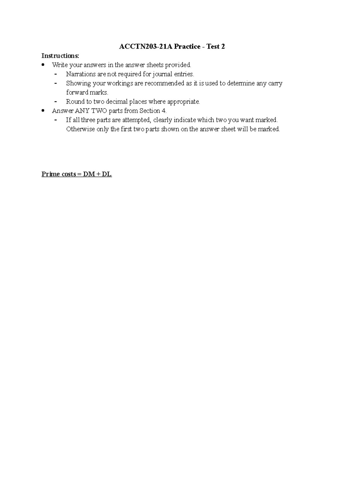 Practice Test 2 Questions & Answers - ACCTN203-21A Practice - Test 2 ...