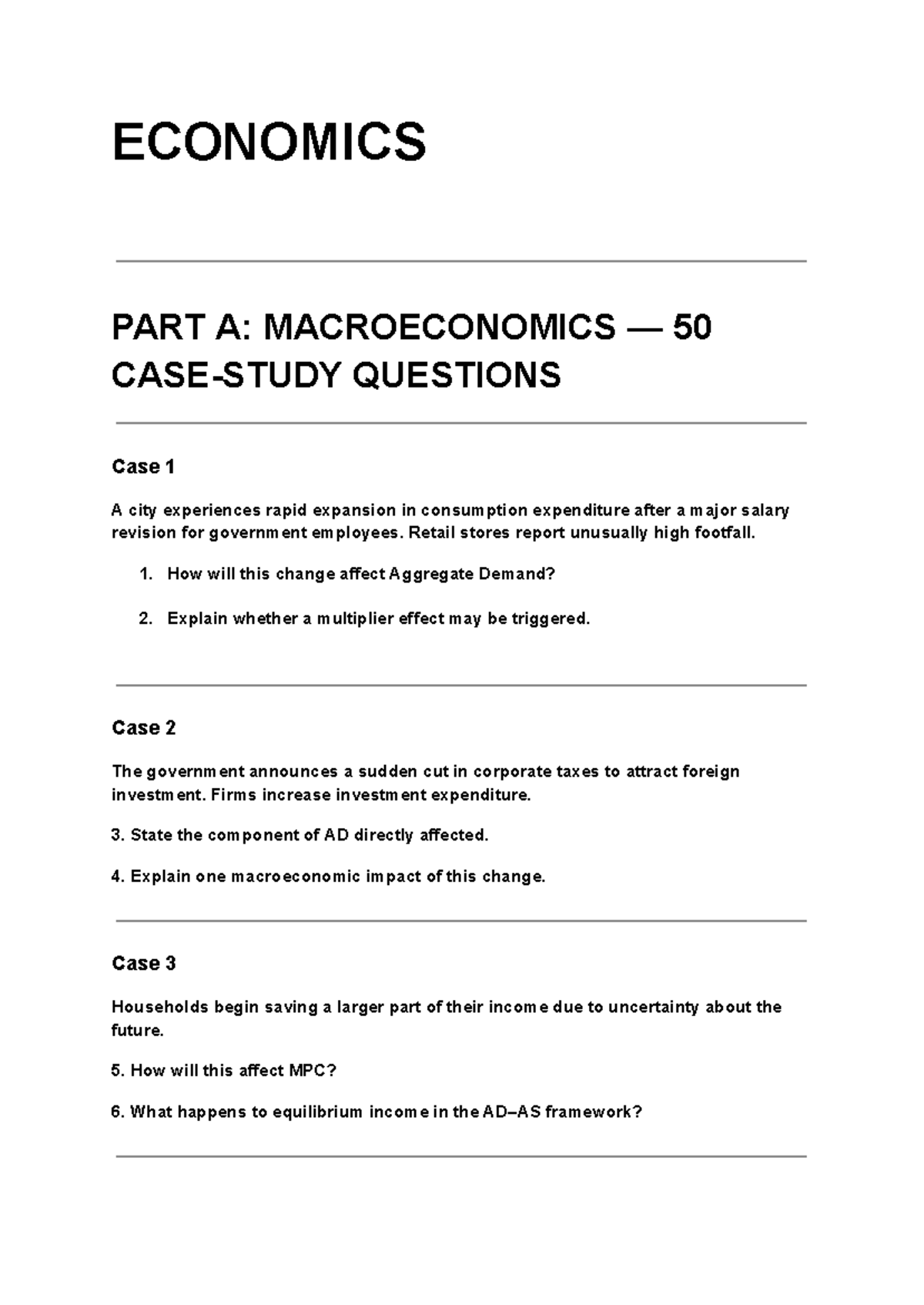 ECONOMICS 101: MACROECONOMICS & INDIAN ECONOMIC DEVELOPMENT CASE ...