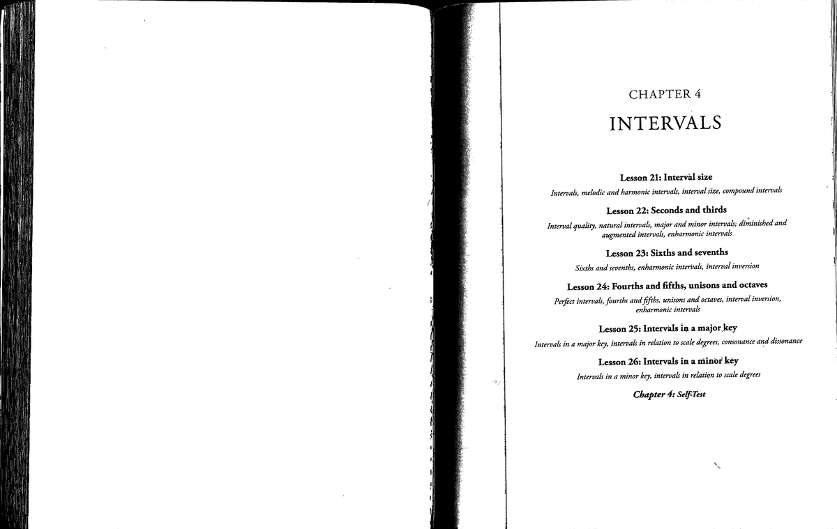 Chapter 4: Intervals - Lesson Notes and Self-Tests for Music Theory ...